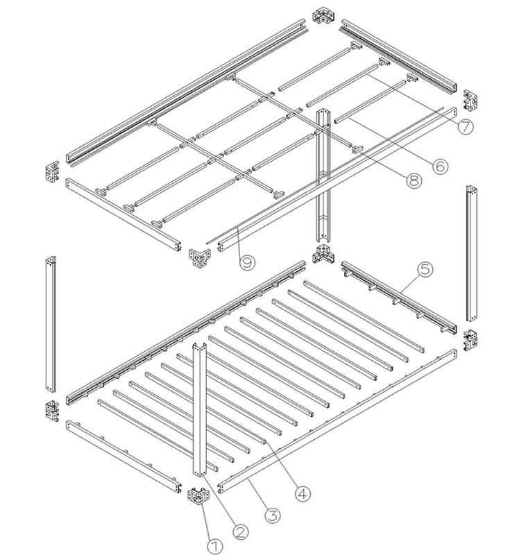 two floor modular home prefabricated with bedroom and kitchen(图2)