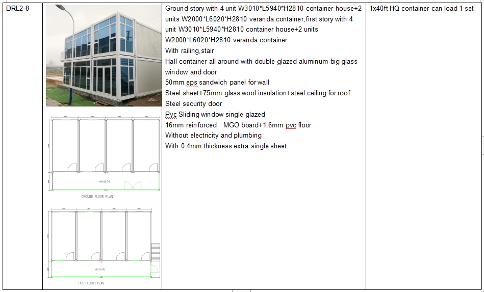 two floor modular home prefabricated with bedroom and kitchen(图10)